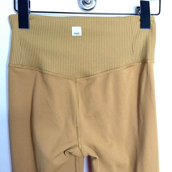 VUORI Rib Studio Legging Mustard Yellow {VV17} - Picture 4 of 6